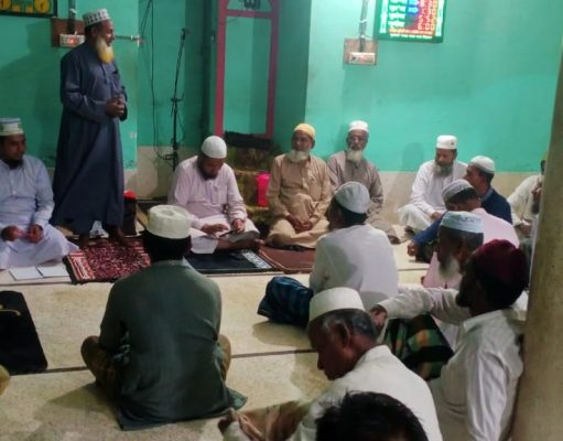 সাতক্ষীরা সদর কুশখালী ইউনিয়নে সাতানীতে নির্বাচনী বৈঠক অনুষ্ঠিত