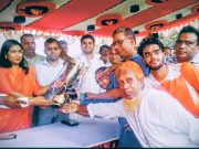 চরভদ্রাসন উপজেলা প্রশাসন গোল্ডকাপ ফুটবল টুর্ণামেন্টের ফাইনাল খেলা